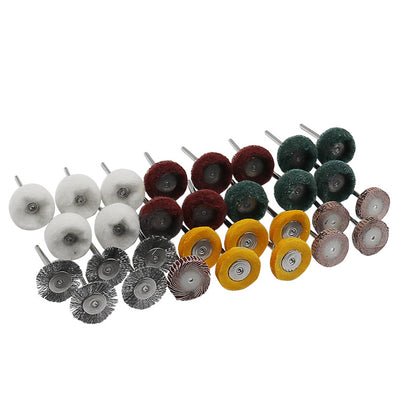 Kit Completo de Cabezal Abrasivo T para Pulido, Limpieza y Desbarbado de Metales y Jade - Image 22