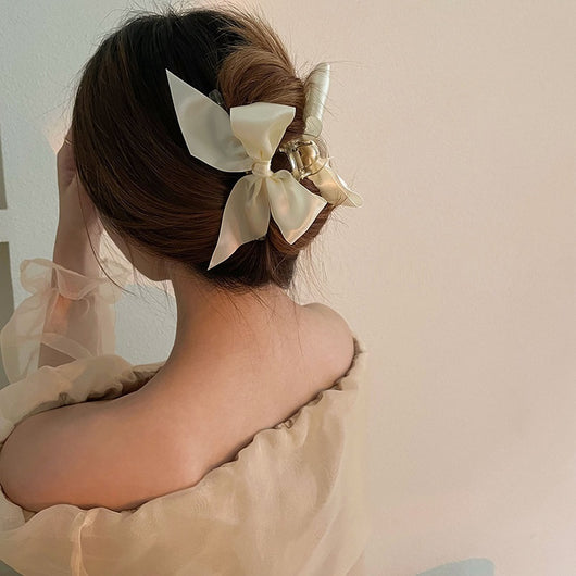 Pinza Elegante con Lazo para Cabello Tipo Tiburón - Image 12