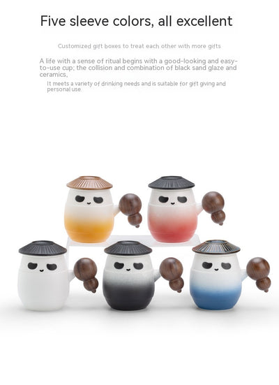Taza Térmica Panda Hero con Tapa - Vaso para Agua y Bebidas - Image 11