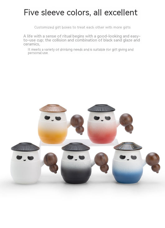 Taza Térmica Panda Hero con Tapa - Vaso para Agua y Bebidas - Image 11