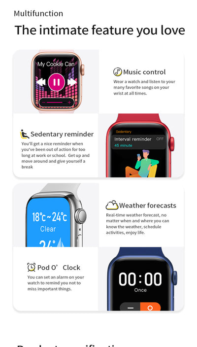 Reloj Inteligente con Llamadas Bluetooth, NFC y Carga Inalámbrica - Image 34