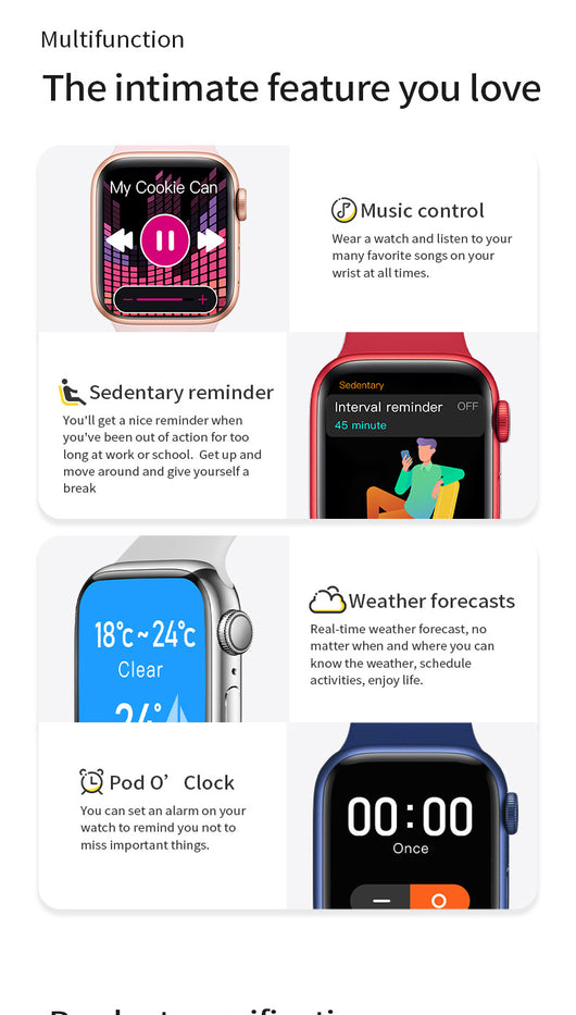 Reloj Inteligente con Llamadas Bluetooth, NFC y Carga Inalámbrica - Image 34