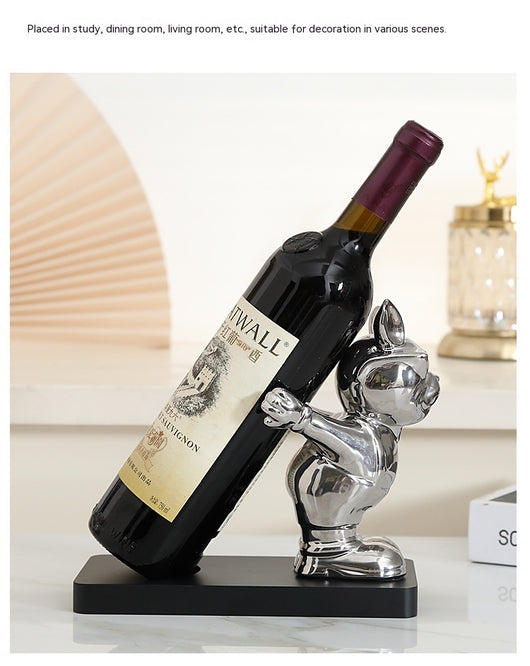 Botellero Bulldog Francés - Decoración Elegante y Funcional - Image 24