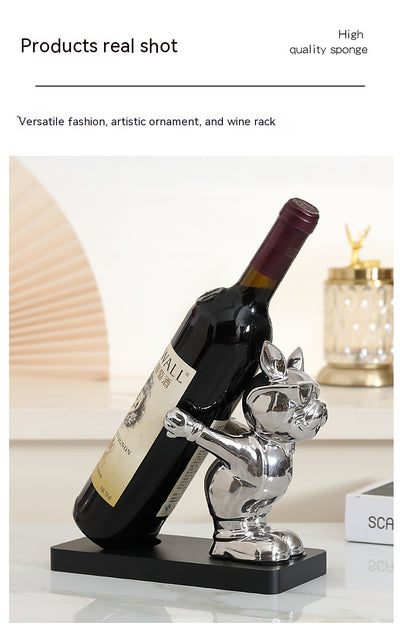 Botellero Bulldog Francés - Decoración Elegante y Funcional - Image 27