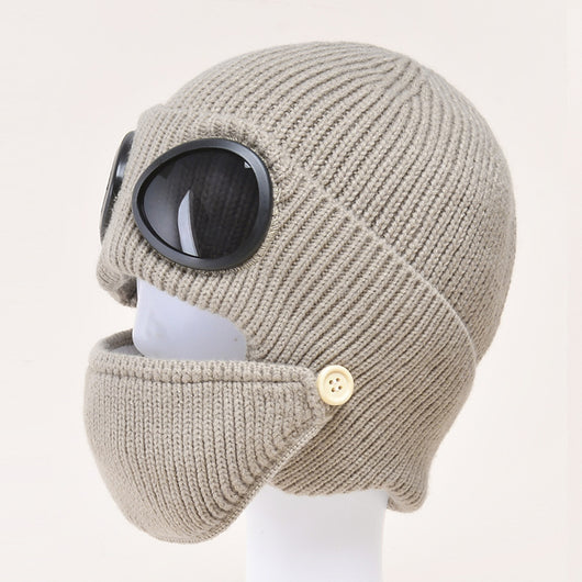 Gafas Aviador con Gorro de Lana Cálido y Forro de Terciopelo - Image 16