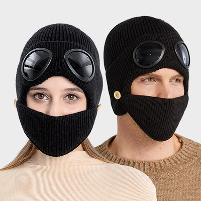 Gafas Aviador con Gorro de Lana Cálido y Forro de Terciopelo - Image 24
