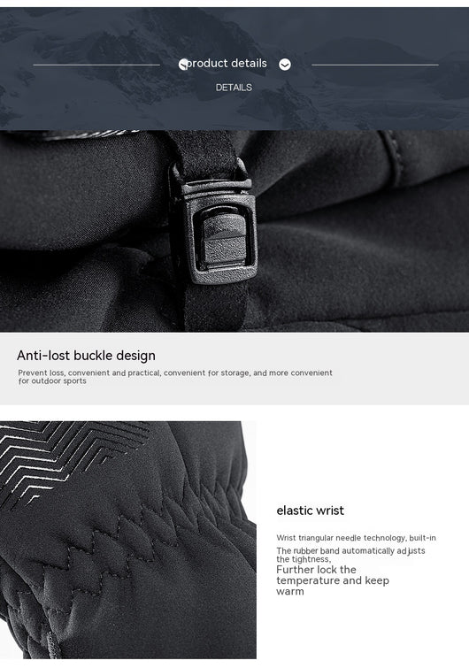 Guantes de Invierno para Exteriores, Térmicos, Impermeables y para Pantalla Táctil - Image 14
