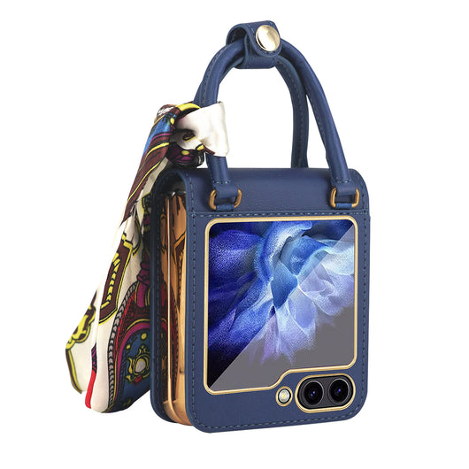 Funda Protectora con Bisagra Integrada para Flip5 - Diseño Electrochapado - Image 17