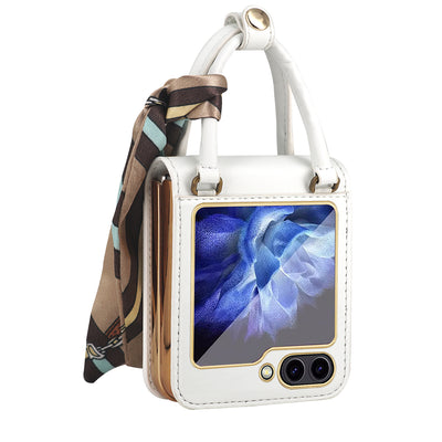 Funda Protectora con Bisagra Integrada para Flip5 - Diseño Electrochapado - Image 18