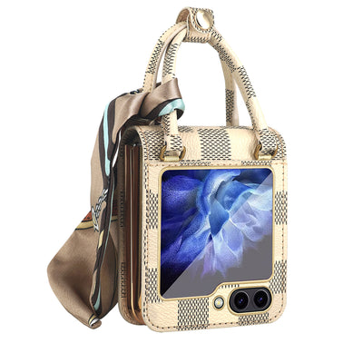 Funda Protectora con Bisagra Integrada para Flip5 - Diseño Electrochapado - Image 22