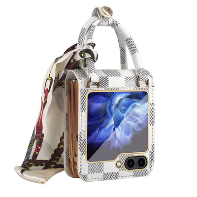 Funda Protectora con Bisagra Integrada para Flip5 - Diseño Electrochapado - Image 23