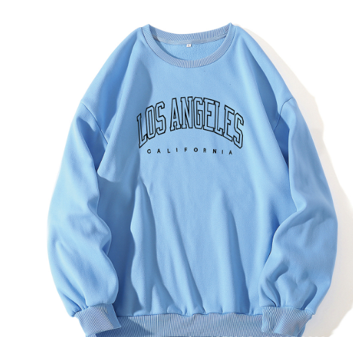 Sudadera Cuello Redondo con Estampado de Letras - Image 19