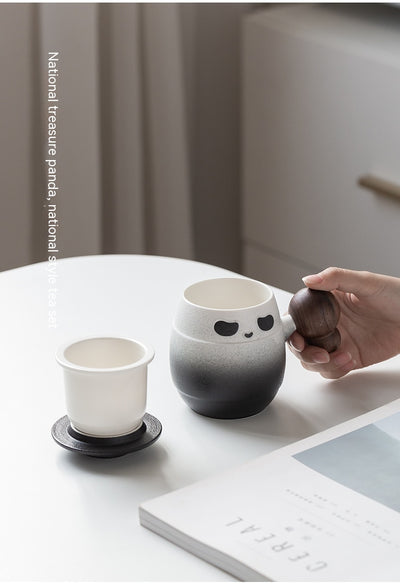 Taza Térmica Panda Hero con Tapa - Vaso para Agua y Bebidas - Image 17