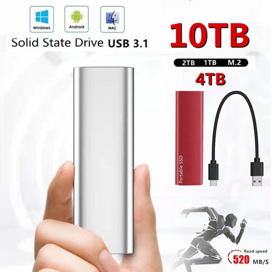 Disco Duro Móvil SSD de Alta Velocidad para Expansión Portátil - Image 25