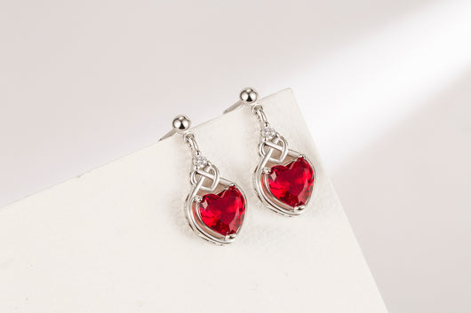 Conjunto de Joyas Corazón de Rubí - Image 10