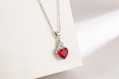 Conjunto de Joyas Corazón de Rubí - Image 15