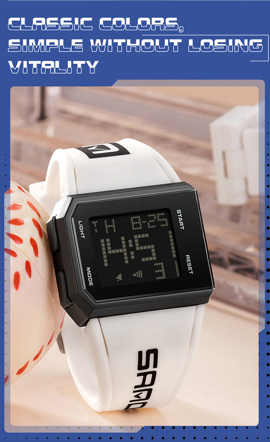 Reloj Cuadrado Luminoso Versátil - Diseño Moderno para Cualquier Ocasión - Image 30