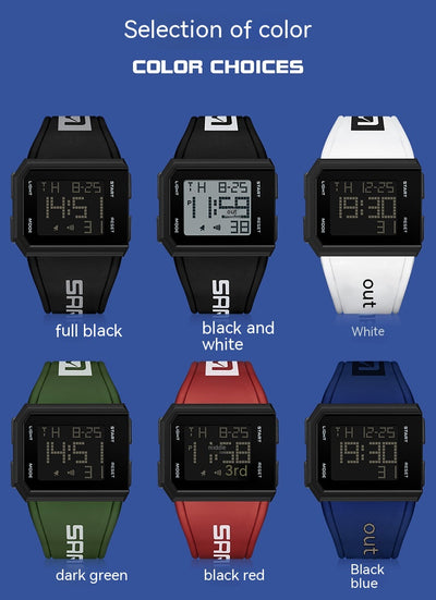 Reloj Cuadrado Luminoso Versátil - Diseño Moderno para Cualquier Ocasión - Image 33