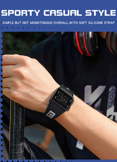 Reloj Cuadrado Luminoso Versátil - Diseño Moderno para Cualquier Ocasión - Image 41