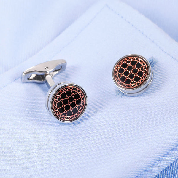Gemelos de Puño Francés Estilo Moderno - Accesorios Premium para Hombre