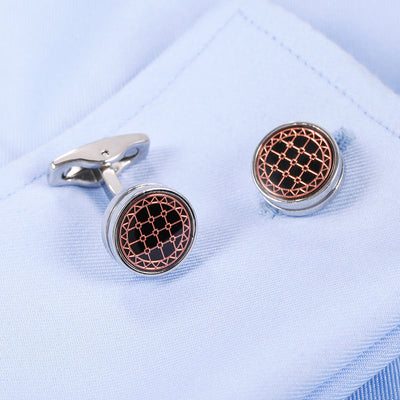 Gemelos de Puño Francés Estilo Moderno - Accesorios Premium para Hombre - Image 2