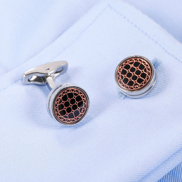 Gemelos de Puño Francés Estilo Moderno - Accesorios Premium para Hombre