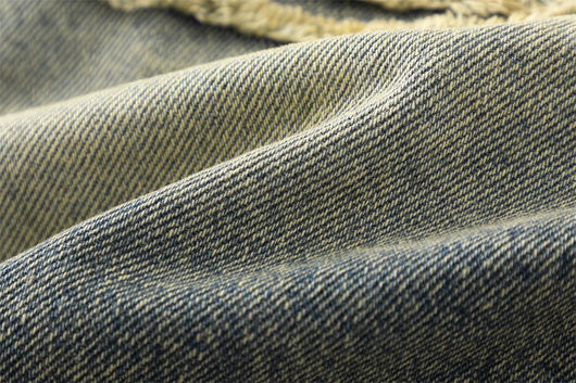 Chaqueta Denim Acolchada con Degradado de Color - Image 22