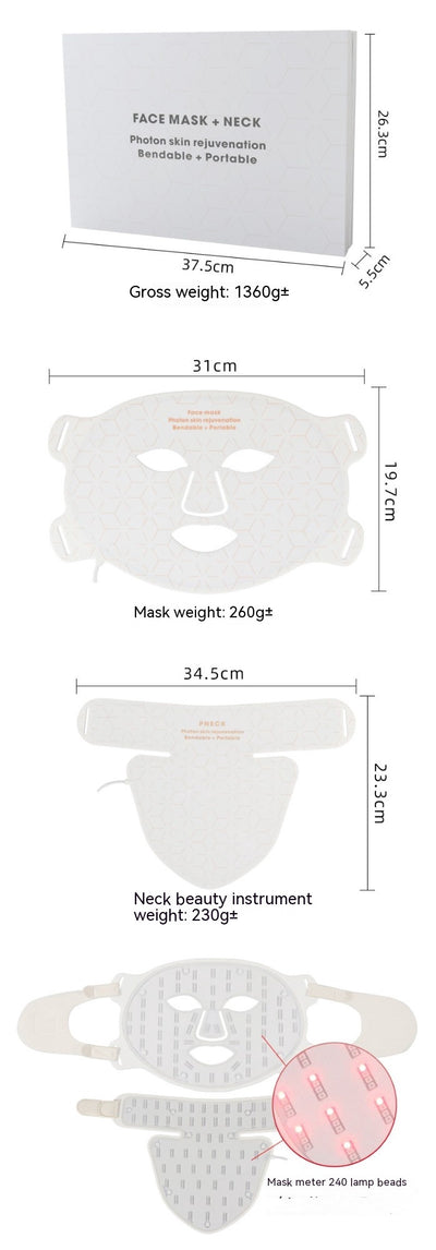 Mascarilla Facial de Espectro Fotónico 4 Colores - Image 10