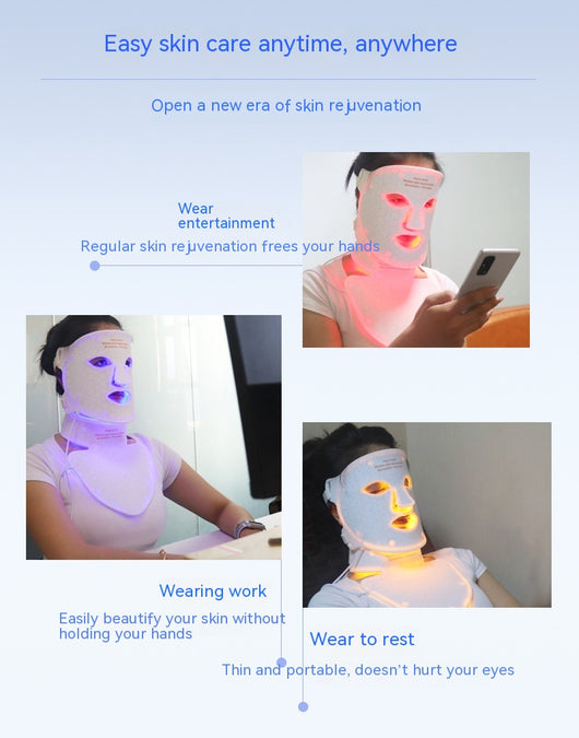 Mascarilla Facial de Espectro Fotónico 4 Colores - Image 14