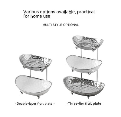 Juego de Platos Multicapa de Lujo Asequible para Frutas y Snacks - Image 18