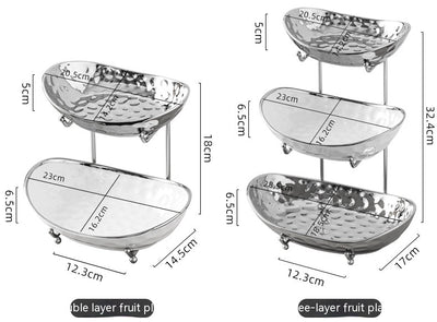 Juego de Platos Multicapa de Lujo Asequible para Frutas y Snacks - Image 21