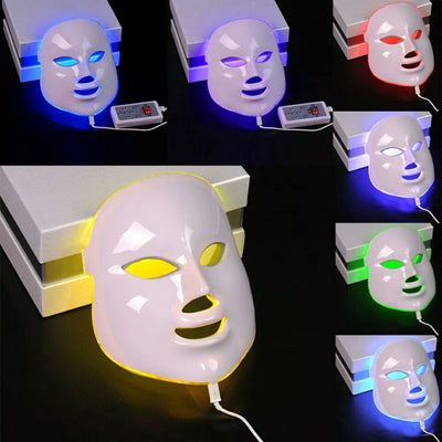 Máscara Facial de Fotones Luz Roja y Púrpura - Dispositivo Antiacné Profesional - Image 20