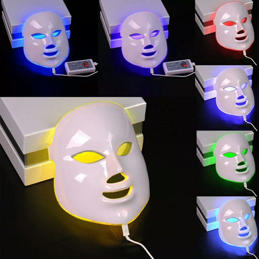 Máscara Facial de Fotones Luz Roja y Púrpura - Dispositivo Antiacné Profesional - Image 20