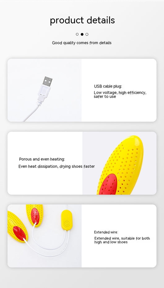 Secador de Zapatos Inteligente con Temporizador y Desodorizante - Image 52