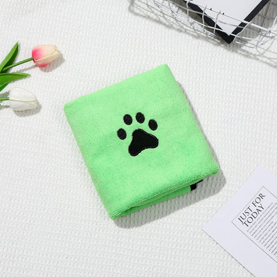 Toalla de Baño Rápida Secado para Perros y Gatos - Felpa Coral Súper Absorbente - Image 31