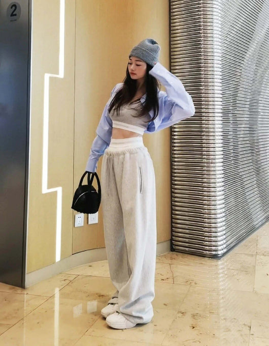 Pantalones de Entrenamiento Acampanados con Cintura Elevada - Image 16