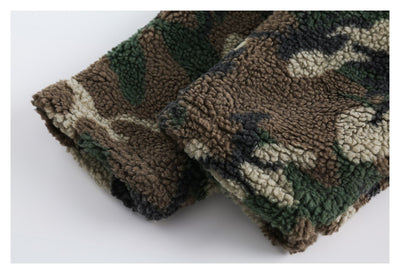 Abrigo Hoodie Camuflaje Retro de Algodón para Hombre - Image 17