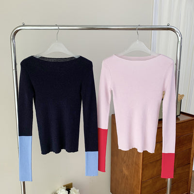 Suéter Base de Lana para Mujer Otoño 23 - Manga Larga con Puños Reforzados - Image 13