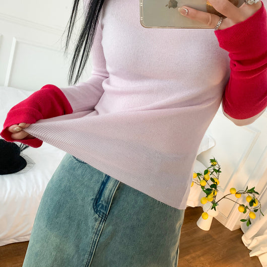 Suéter Base de Lana para Mujer Otoño 23 - Manga Larga con Puños Reforzados - Image 14