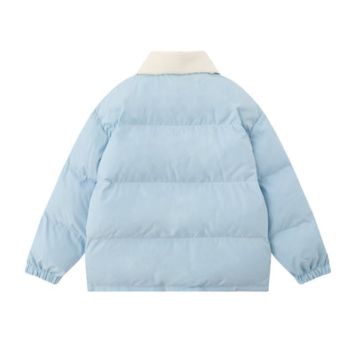 Vestido de Algodón Invierno Hombre Contraste de Colores Estilo Urbano - Image 44
