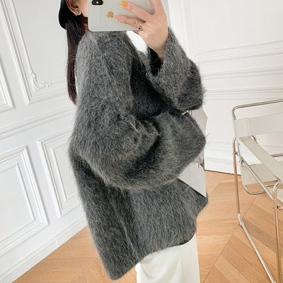 Suéter de Cuello Redondo en Lana de Alpaca Premium - Image 15