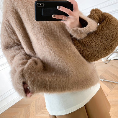 Suéter de Cuello Redondo en Lana de Alpaca Premium - Image 19