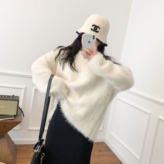 Suéter de Cuello Redondo en Lana de Alpaca Premium - Image 23