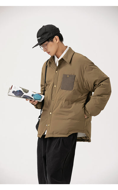 Chaqueta Acolchada Impermeable Ligera para Hombre - Image 26
