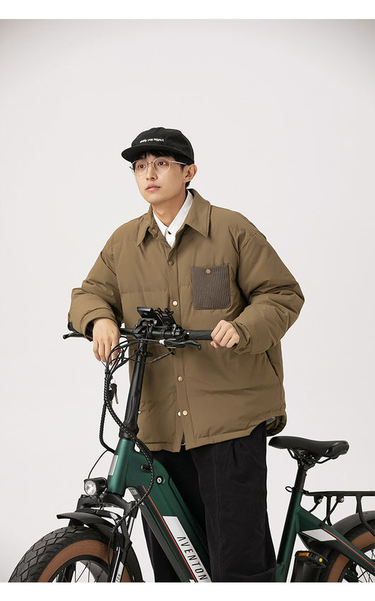 Chaqueta Acolchada Impermeable Ligera para Hombre - Image 30