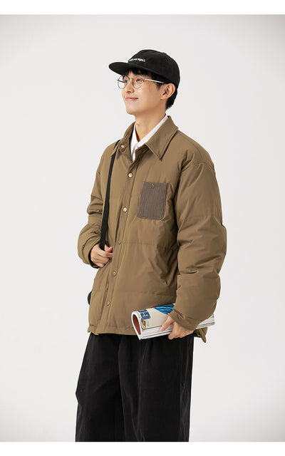 Chaqueta Acolchada Impermeable Ligera para Hombre - Image 33
