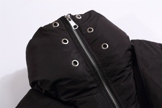 Abrigo Cuello Alto de Algodón Pesado Premium - Image 22