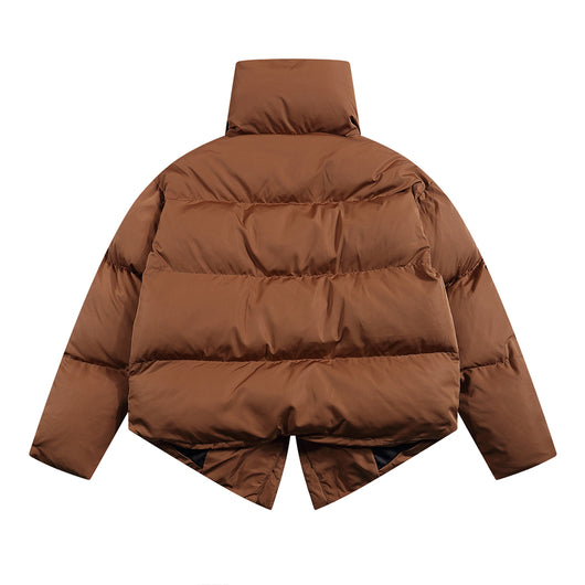 Abrigo Cuello Alto de Algodón Pesado Premium - Image 26