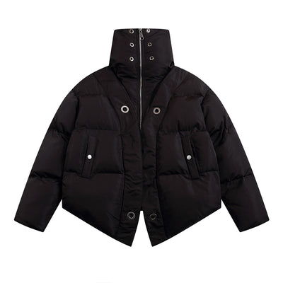 Abrigo Cuello Alto de Algodón Pesado Premium - Image 30