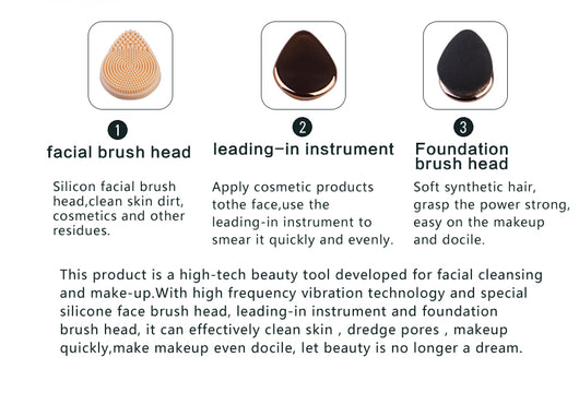 Cepillo Limpiador Facial 3 en 1 Multifuncional - Image 10